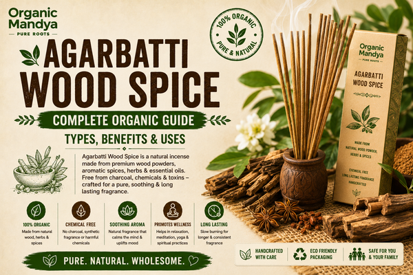 Organic Agarbatti Wood Spice