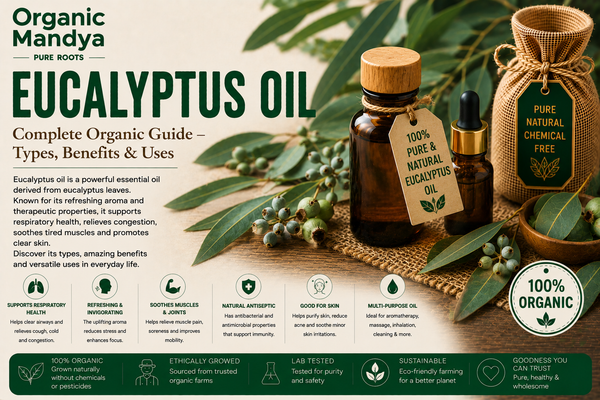 Eucalyptus oil for natural wellness
