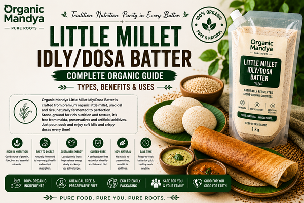 Organic Little Millet Batter