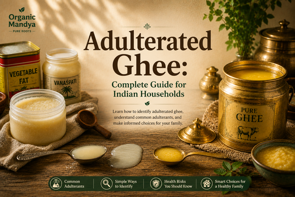 Pure and adulterated ghee comparison guide
