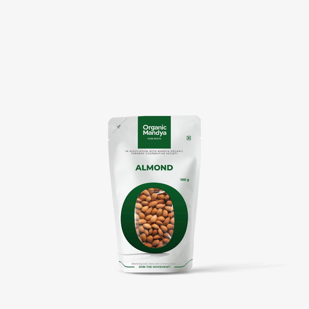 Organic Almonds Organic Almonds - Organic Mandya