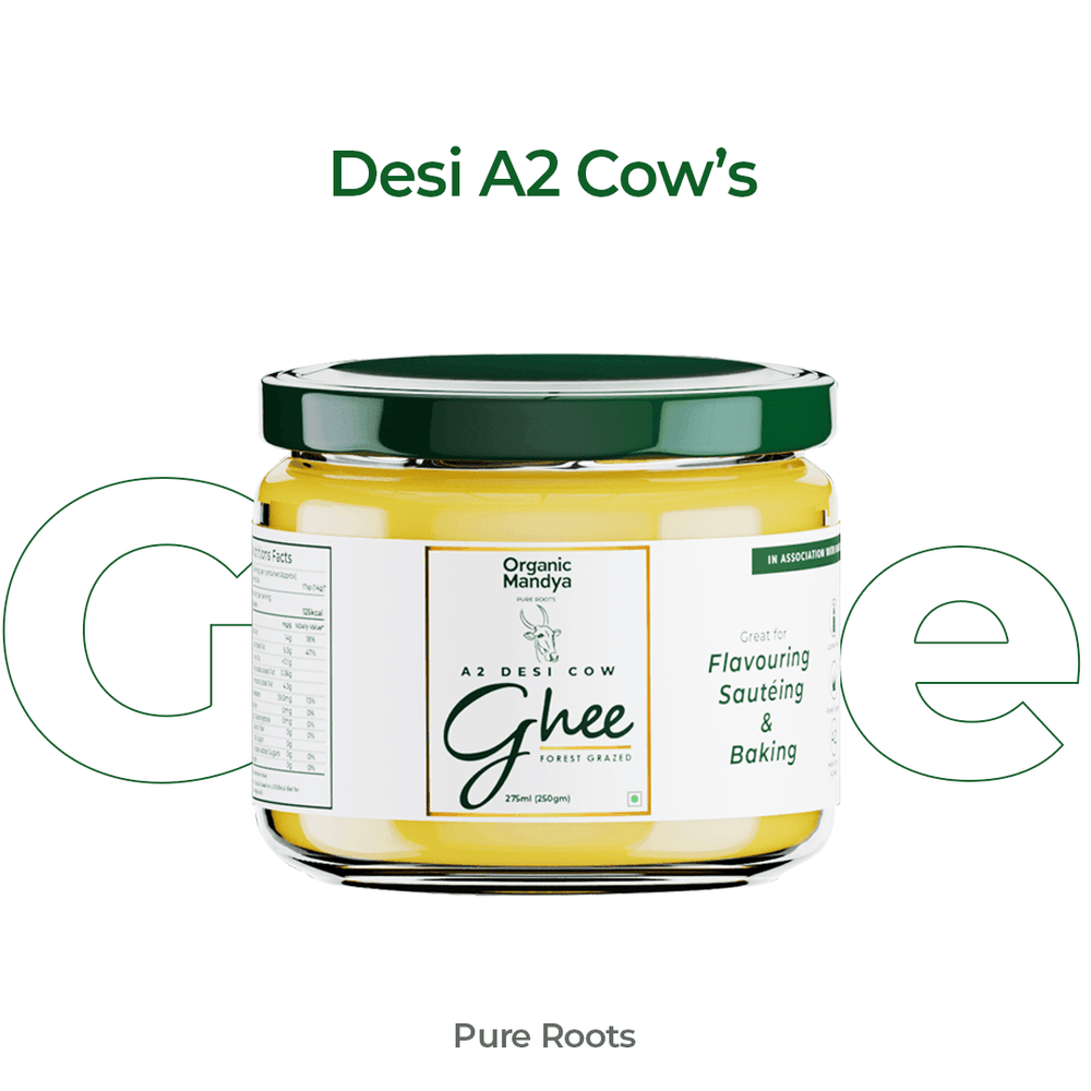 A2 Desi Cow Ghee A2 Desi Cow Ghee - Organic Mandya