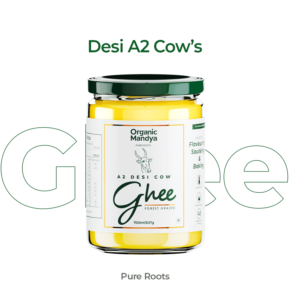 A2 Desi Cow Ghee A2 Desi Cow Ghee - Organic Mandya