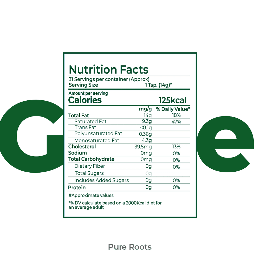 A2 Desi Cow Ghee A2 Desi Cow Ghee - Organic Mandya