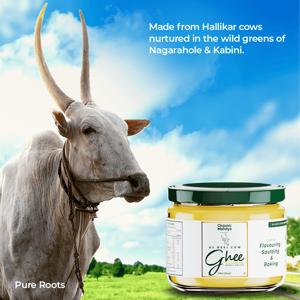 A2 Desi Cow Ghee A2 Desi Cow Ghee - Organic Mandya
