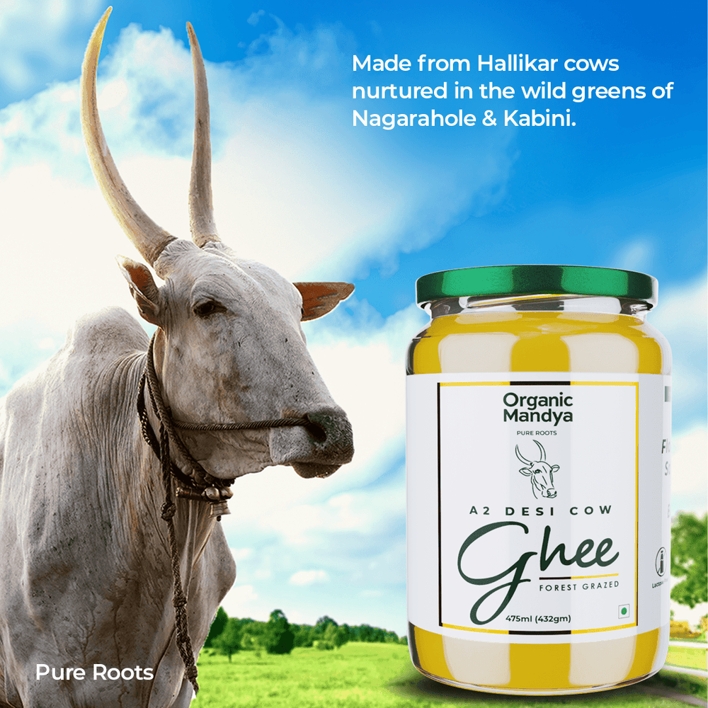 A2 Desi Cow Ghee A2 Desi Cow Ghee - Organic Mandya
