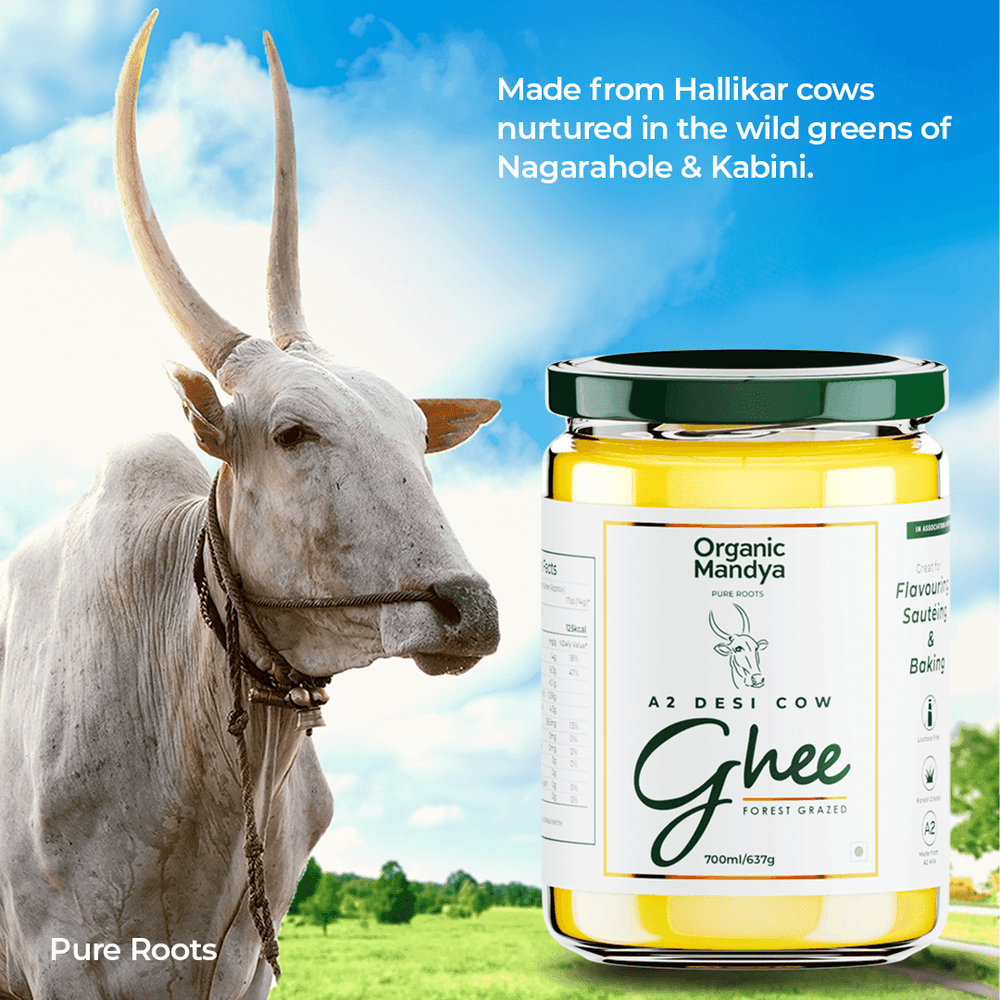 A2 Desi Cow Ghee A2 Desi Cow Ghee - Organic Mandya