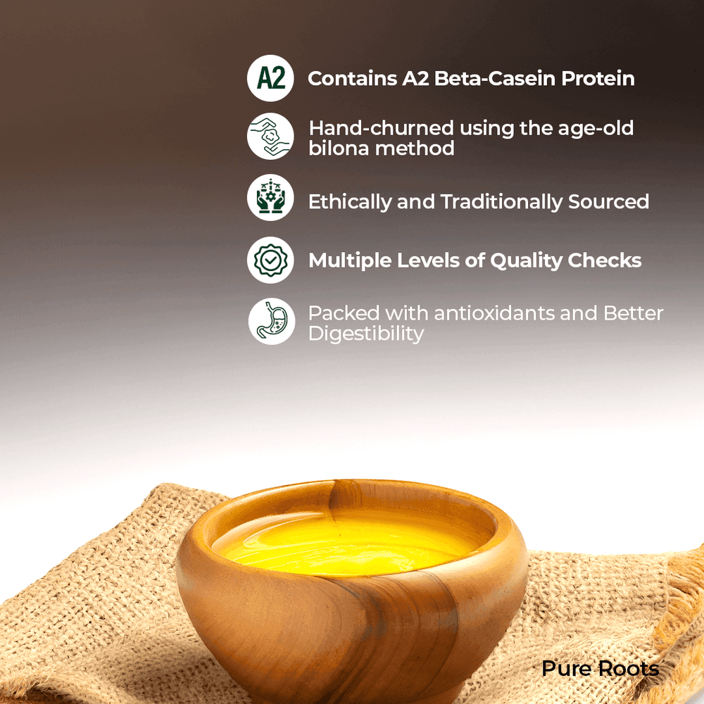 A2 Desi Cow Ghee A2 Desi Cow Ghee - Organic Mandya