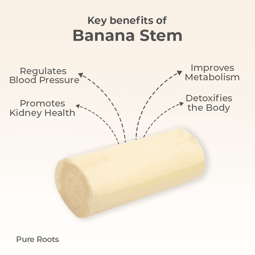 Organic Banana Stem Organic Banana Stem - Organic Mandya