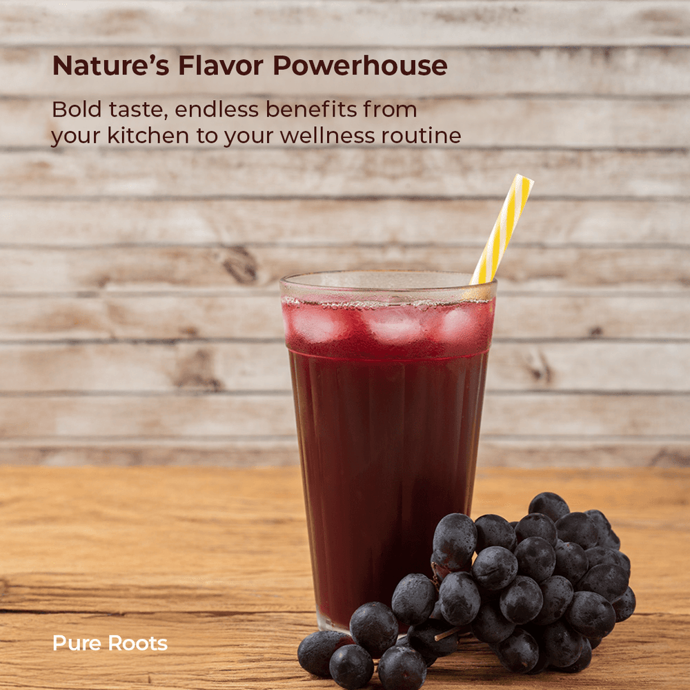 Organic Black Grapes (Seedless) Organic Black Grapes (Seedless) - Organic Mandya