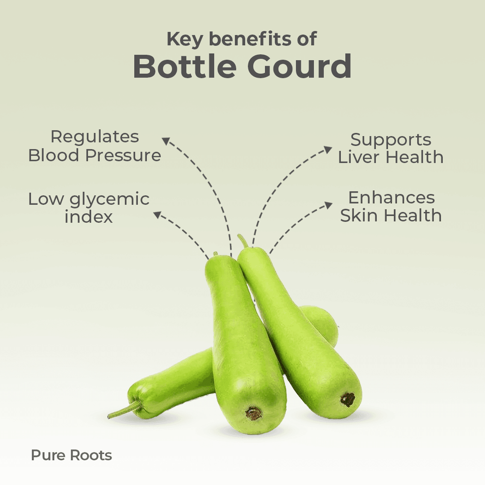 Organic Bottle Gourd Organic Bottle Gourd - Organic Mandya