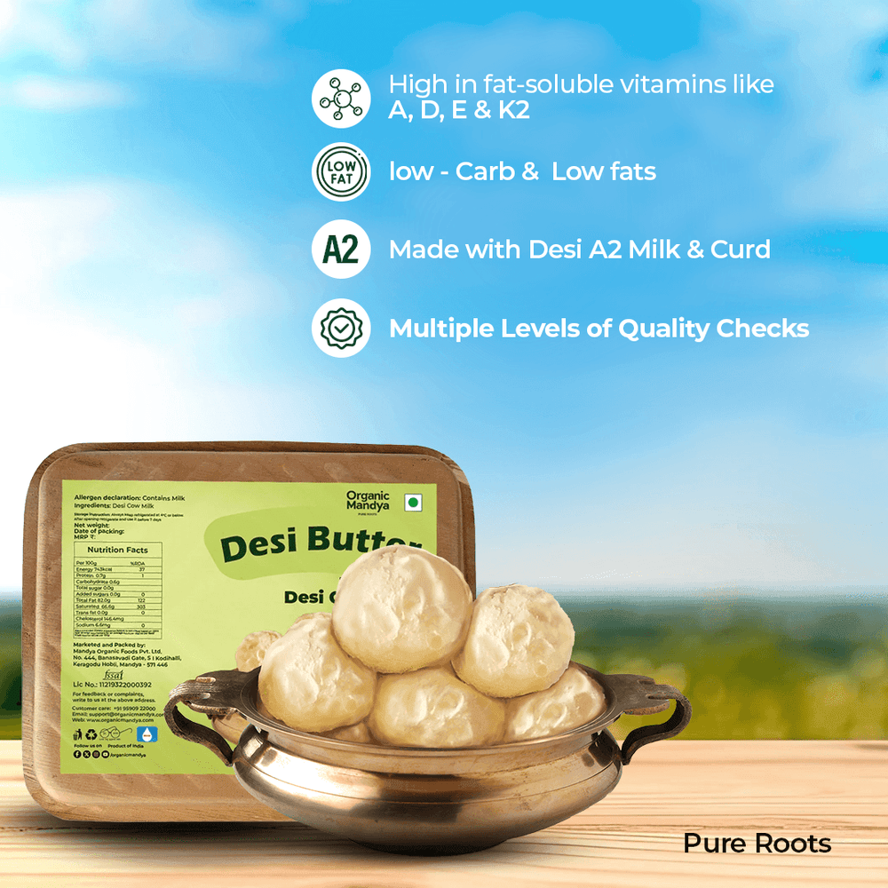 A2 Desi Butter A2 Desi Butter - Organic Mandya