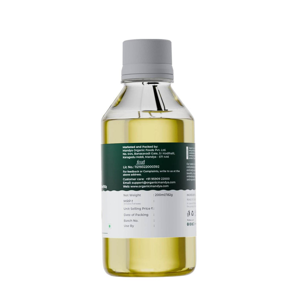 Castor Oil Castor oil 200ml back