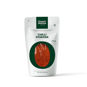 Chilli Powder 200g Front-Organic Mandya