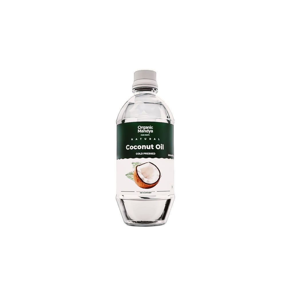 Cold Pressed - Coconut Oil Organic Mandya - Coconut oil (500ml) front