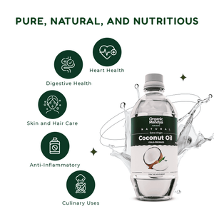 Virgin Coconut Oil - Cold Pressed - Organic Mandya