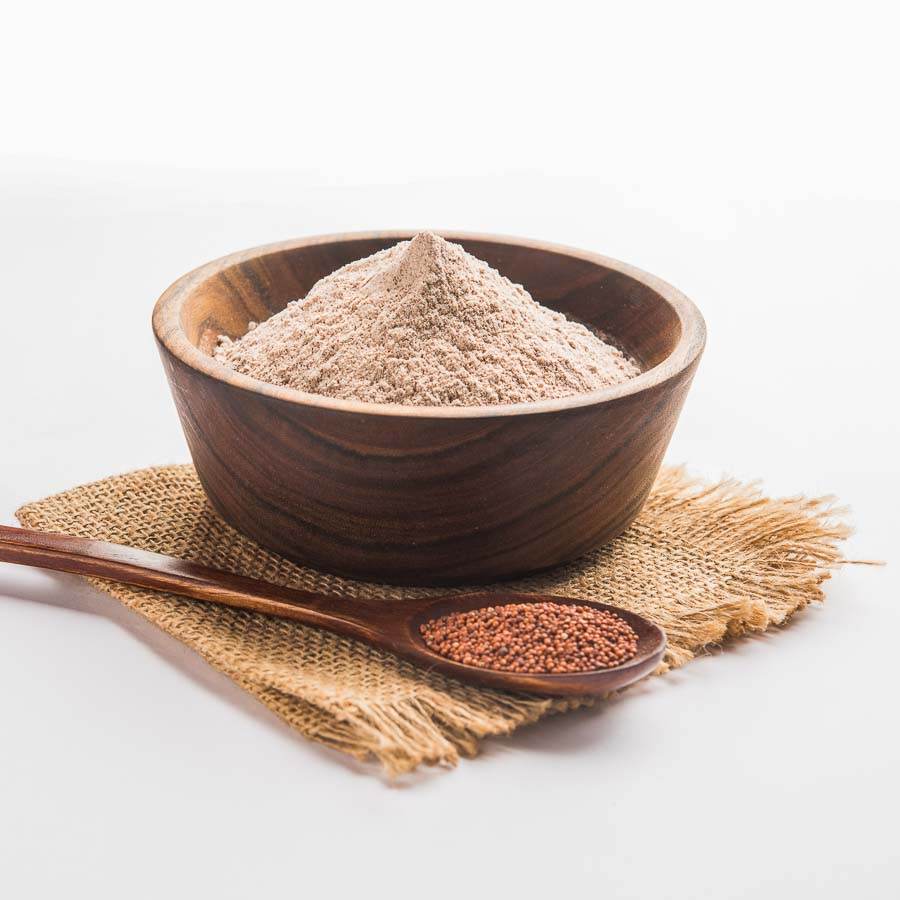 Organic Finger Millet Flour (Ragi Flour) Organic Finger Millet Flour (Ragi Flour) - Organic Mandya