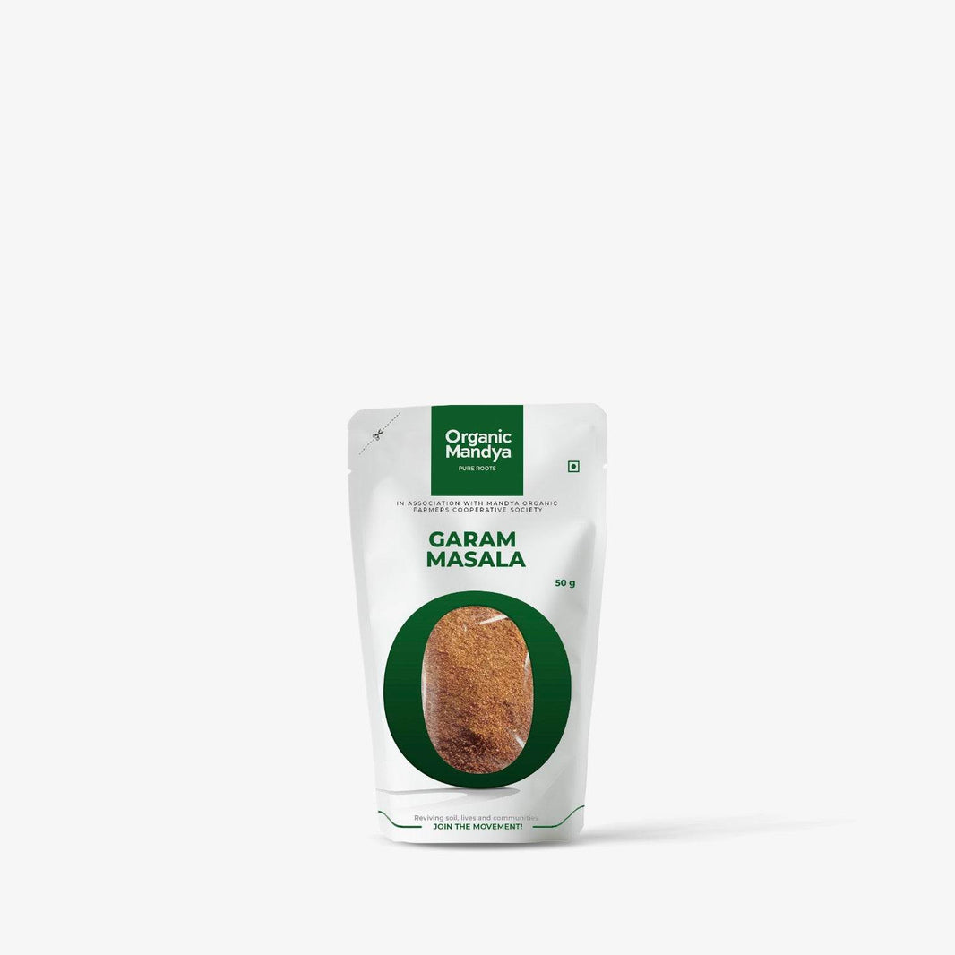 Garam Masala 50g Front-Organic Mandya