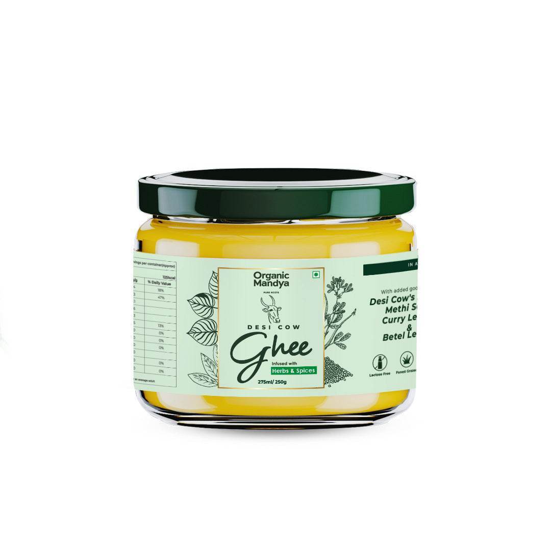 A2 Desi Cow Masala added Ghee A2 Desi Cow Masala added Ghee - Organic Mandya