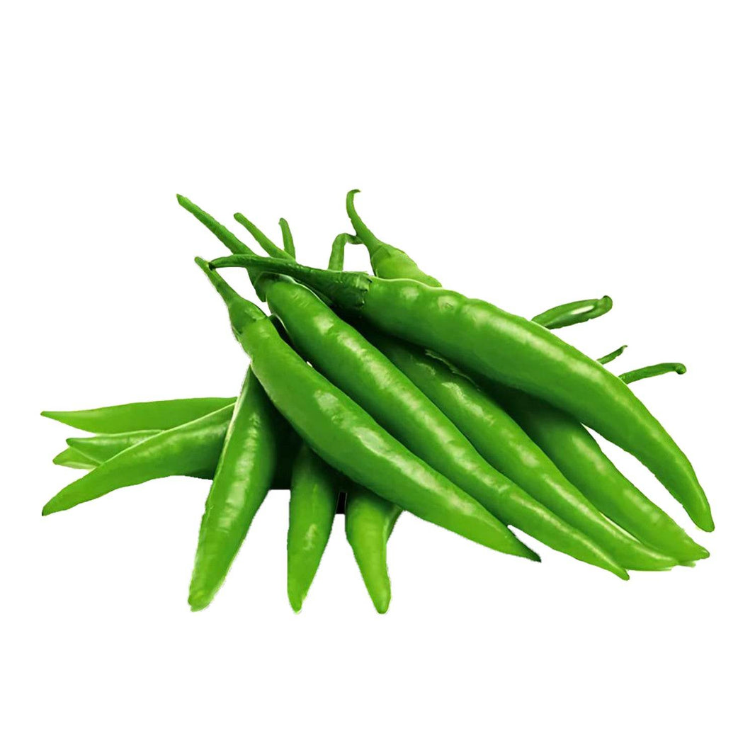 Organic Green Chilli - Organic Mandya