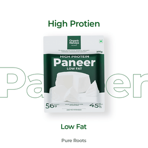 A2 Paneer High Protein - Low Fat Paneer - Organic Mandya