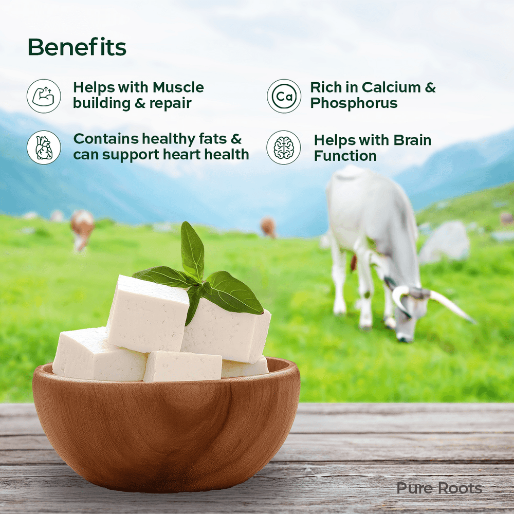 A2 Paneer High Protein - Low Fat Paneer Organic Mandya