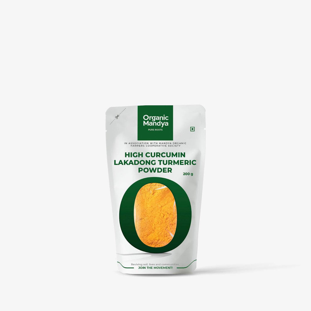 Organic High Curcumin Lakadong Turmeric - Limited Stock - Organic Mandya