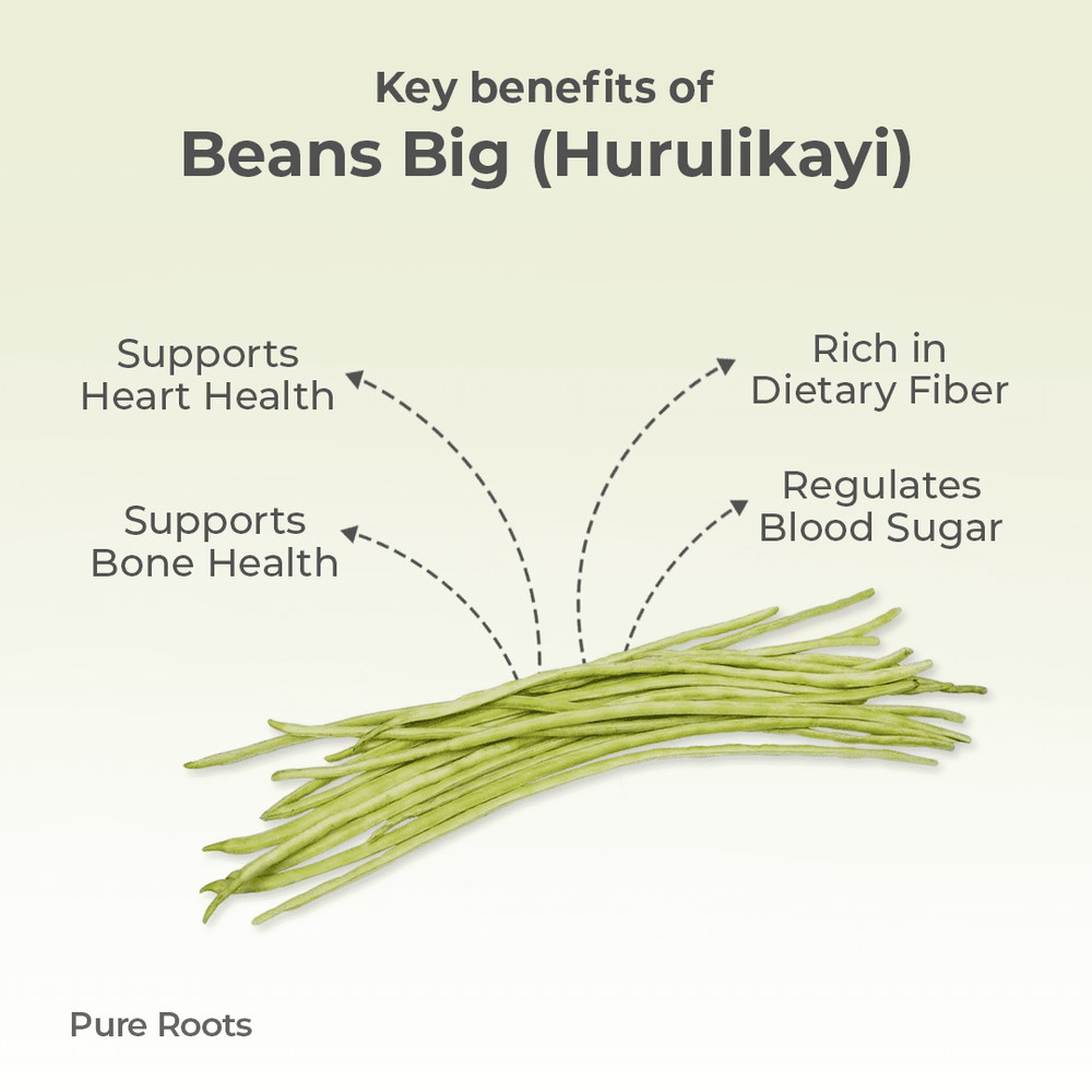 Organic Beans Big (Hurulikayi) Organic Beans Big (Hurulikayi) - Organic Mandya