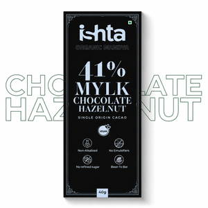 Mylk Chocolate with Hazelnut Vegan Bar (40g)