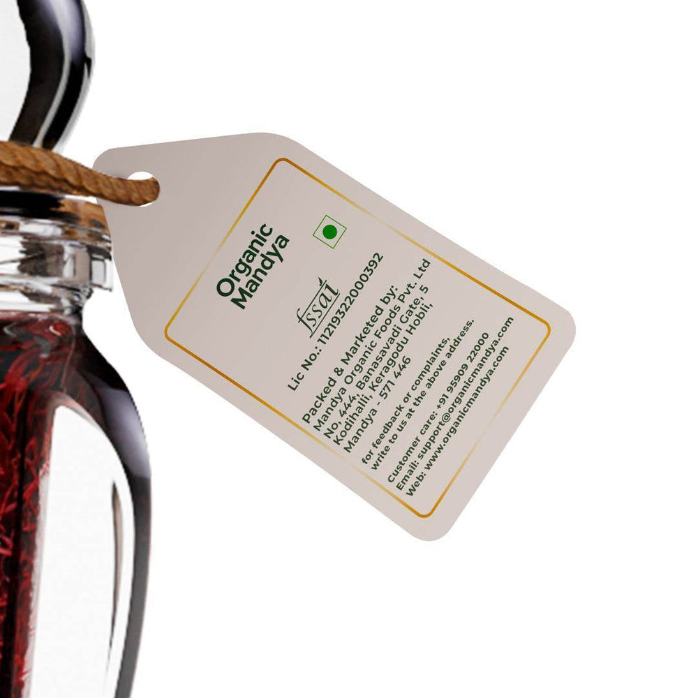 Organic Kashmiri Saffron Organic Kashmiri Saffron - Organic Mandya