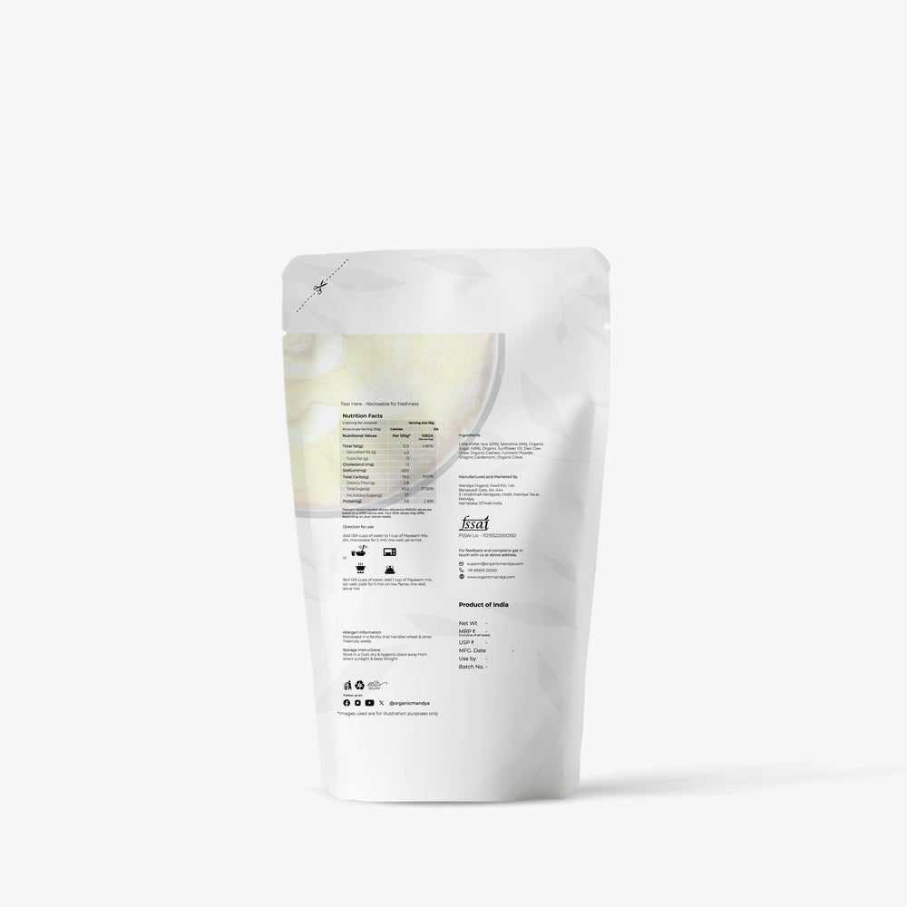 Millet Kesari Bath Mix Kesaribath (125g) back