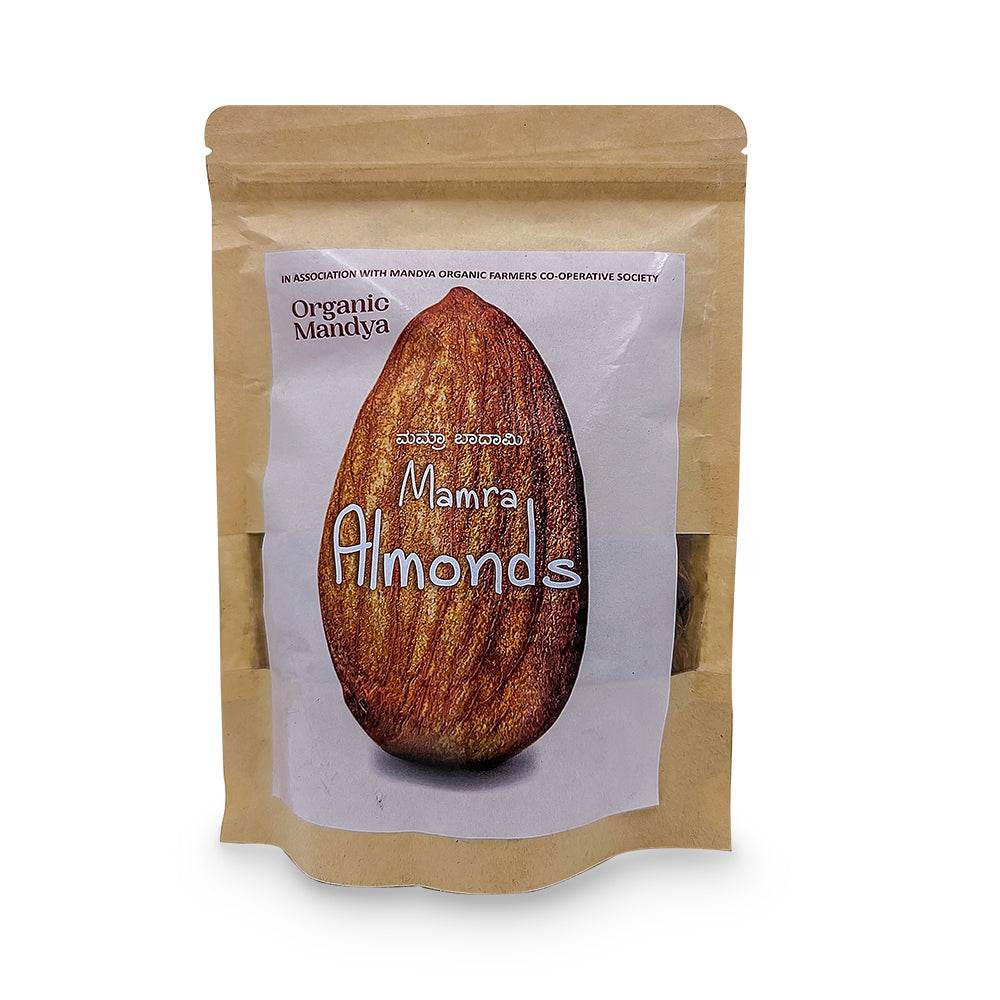 Organic Mamra Almonds - Organic Mandya