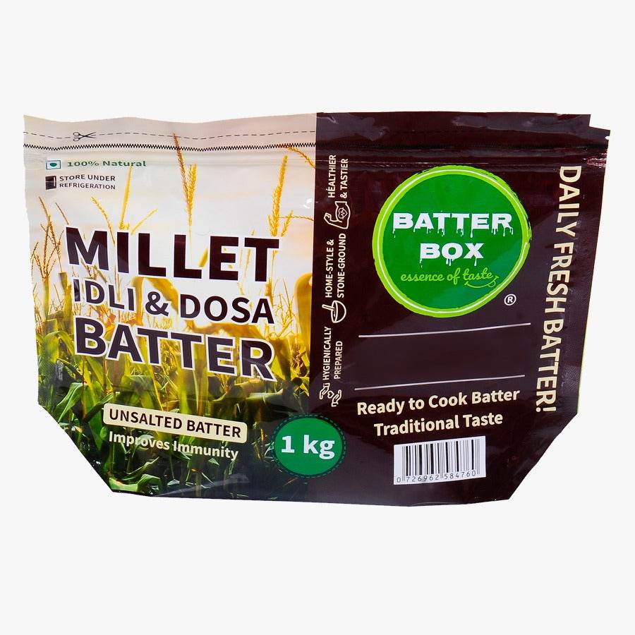 Little Millet Idly/Dosa Batter Little Millet Idly/Dosa Batter - Organic Mandya