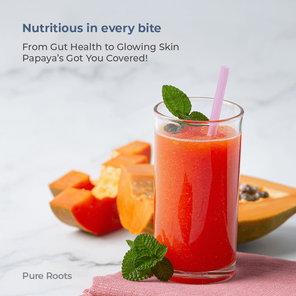 Organic Papaya (Semi Ripe) Organic Papaya (Semi Ripe) - Organic Mandya