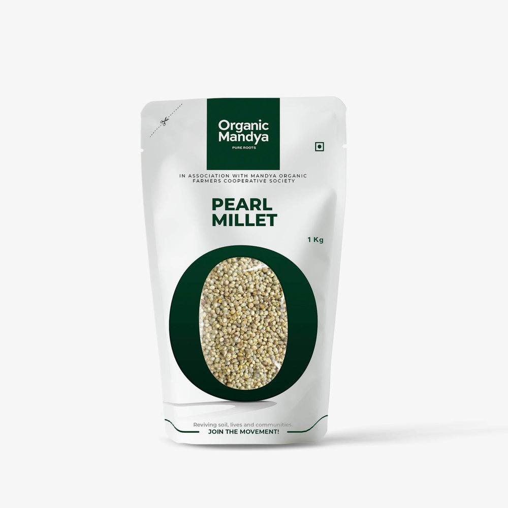 Organic Pearl Millet (Sajje) Organic Pearl Millet (Sajje) - Organic Mandya