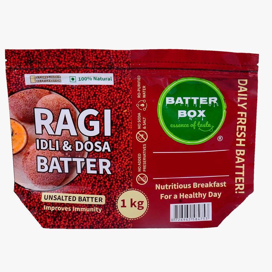 Ragi Idly/Dosa Batter - Organic Mandya