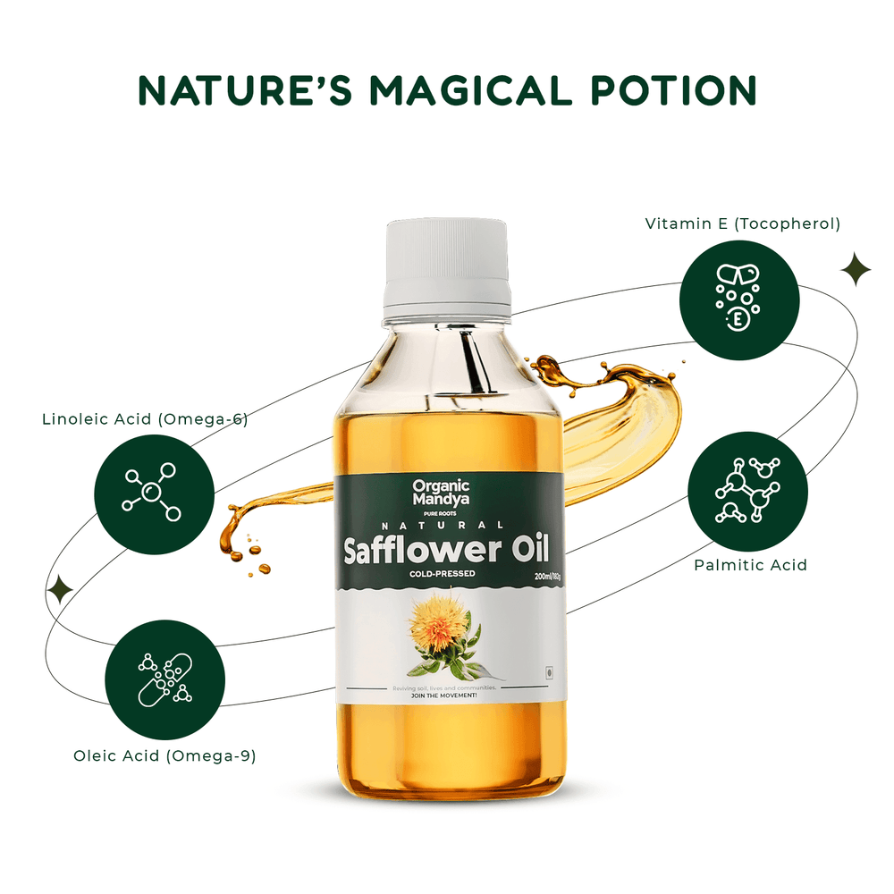 Safflower Oil Safflower Oil - Organic Mandya