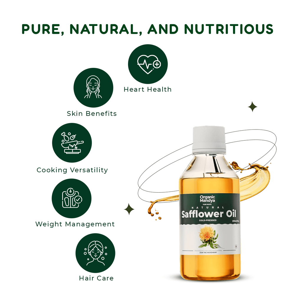 Safflower Oil Safflower Oil - Organic Mandya