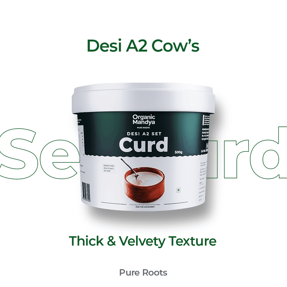 A2 Desi Set Curd A2 Desi Set Curd - Organic Mandya