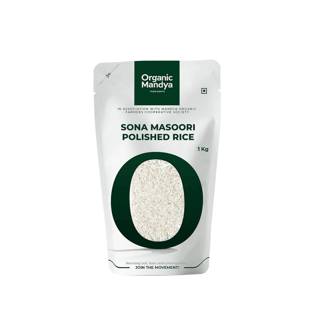 Organic Sonamasuri/ Sona Masoori Polish - Organic Mandya