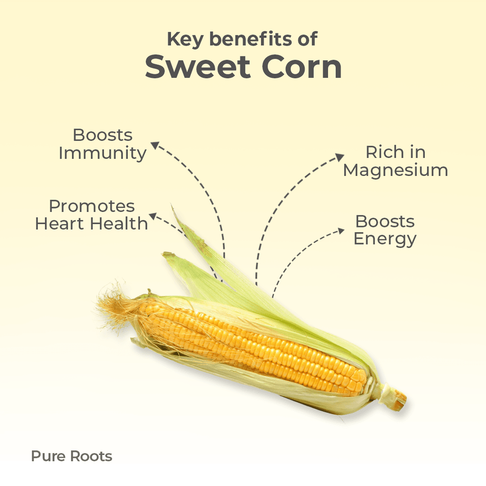 Organic Sweet Corn Organic Sweet Corn - Organic Mandya