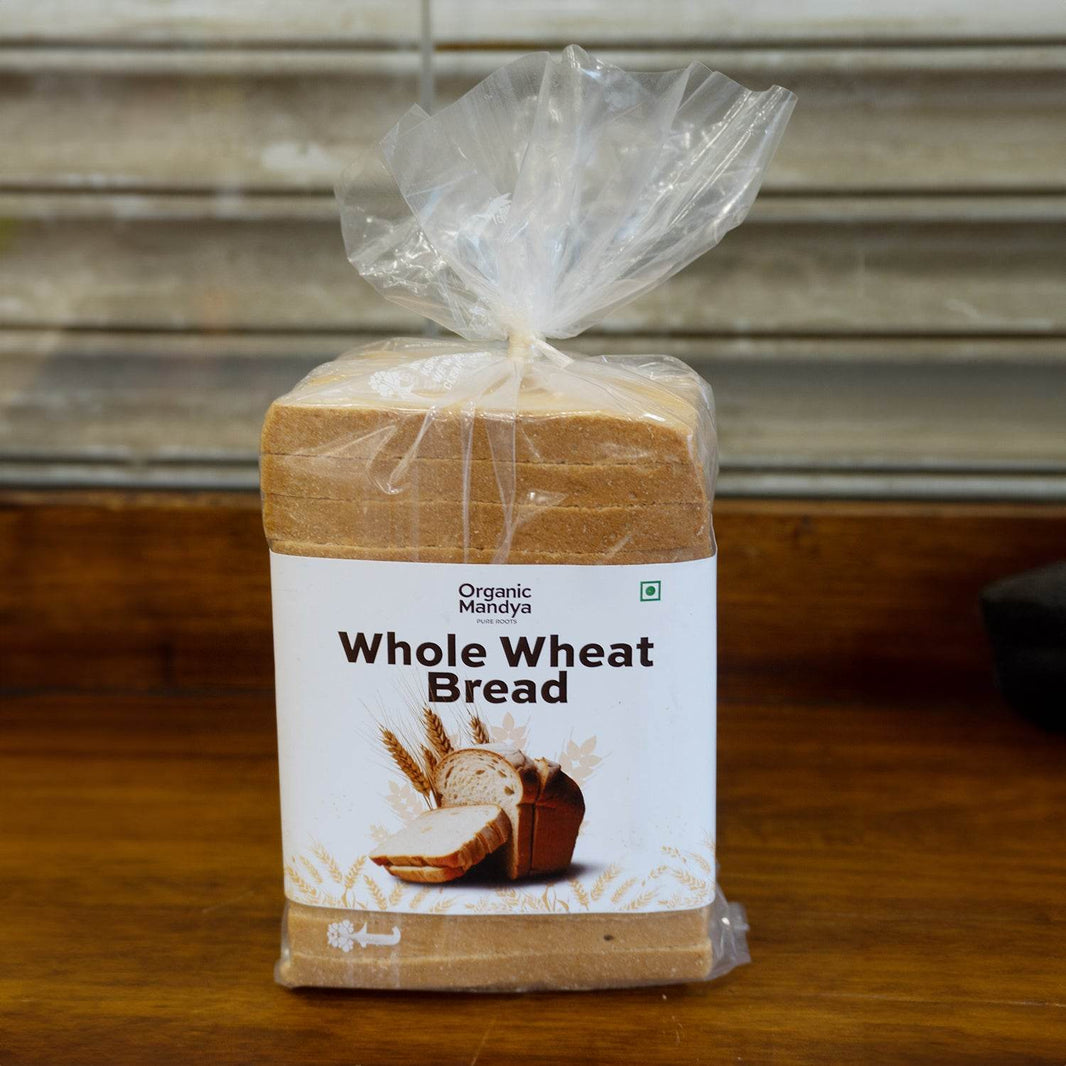 Whole Wheat Bread (400g) - Organic Mandya