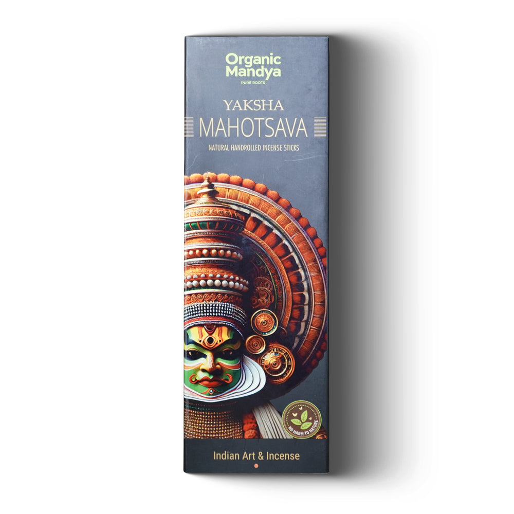 Agarbatti- Yaksha Mahotsava  Agarbatti (yaksha-mahotsava) (50g) Front - Organic Mandya