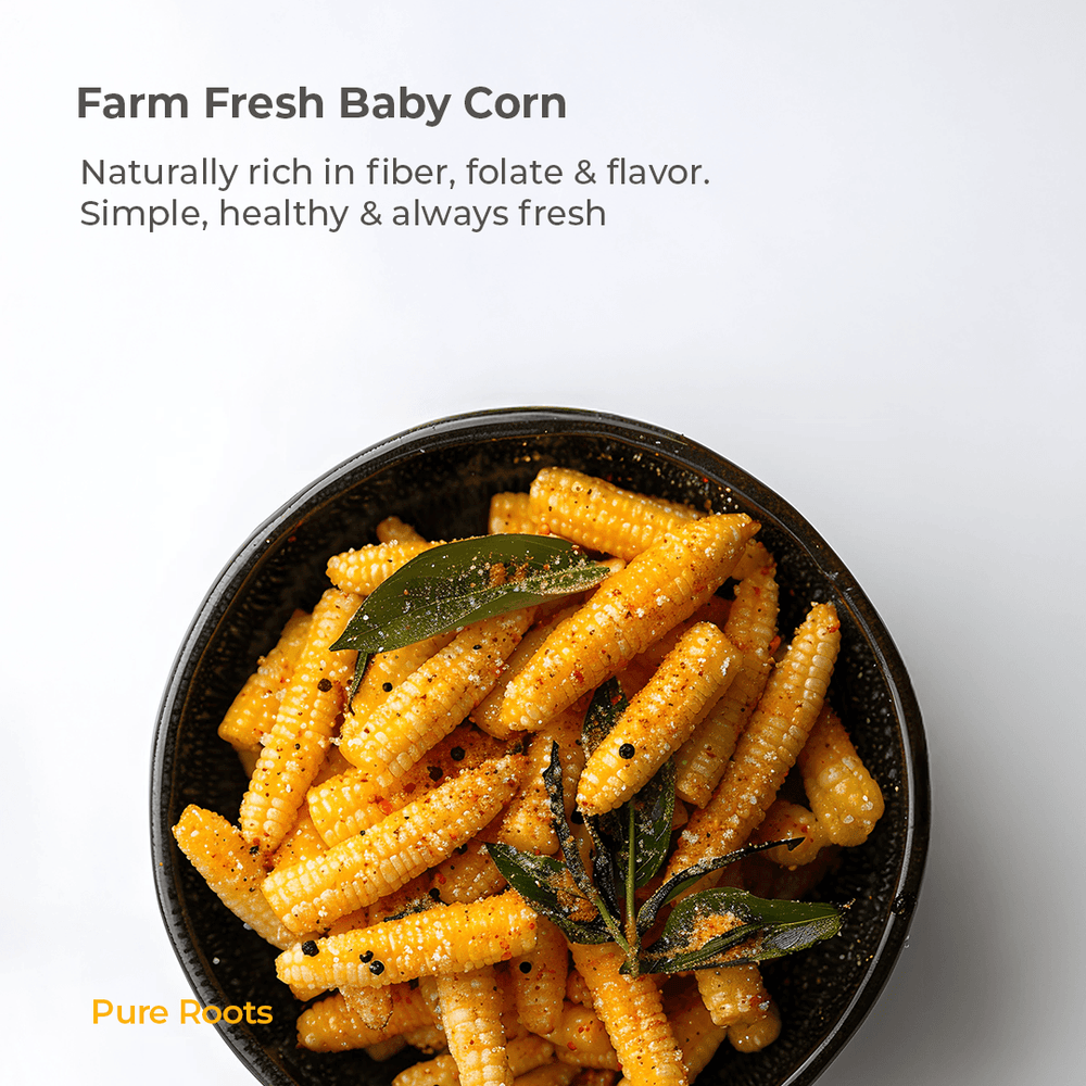 Organic Baby Corn Organic Baby Corn Organic Mandya