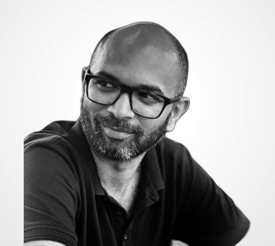 Narahari Nayak, Chief Financial Officer, Organic Mandya — black and white portrait