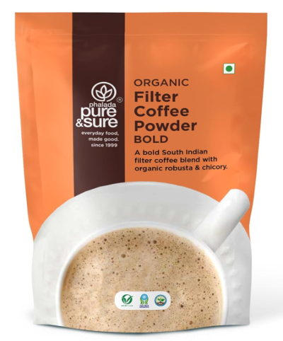 Pure & Sure Bold Coffee Powder 200g | Filter Coffee Online Pure & Sure Bold Coffee Powder 200g Filter Coffee
