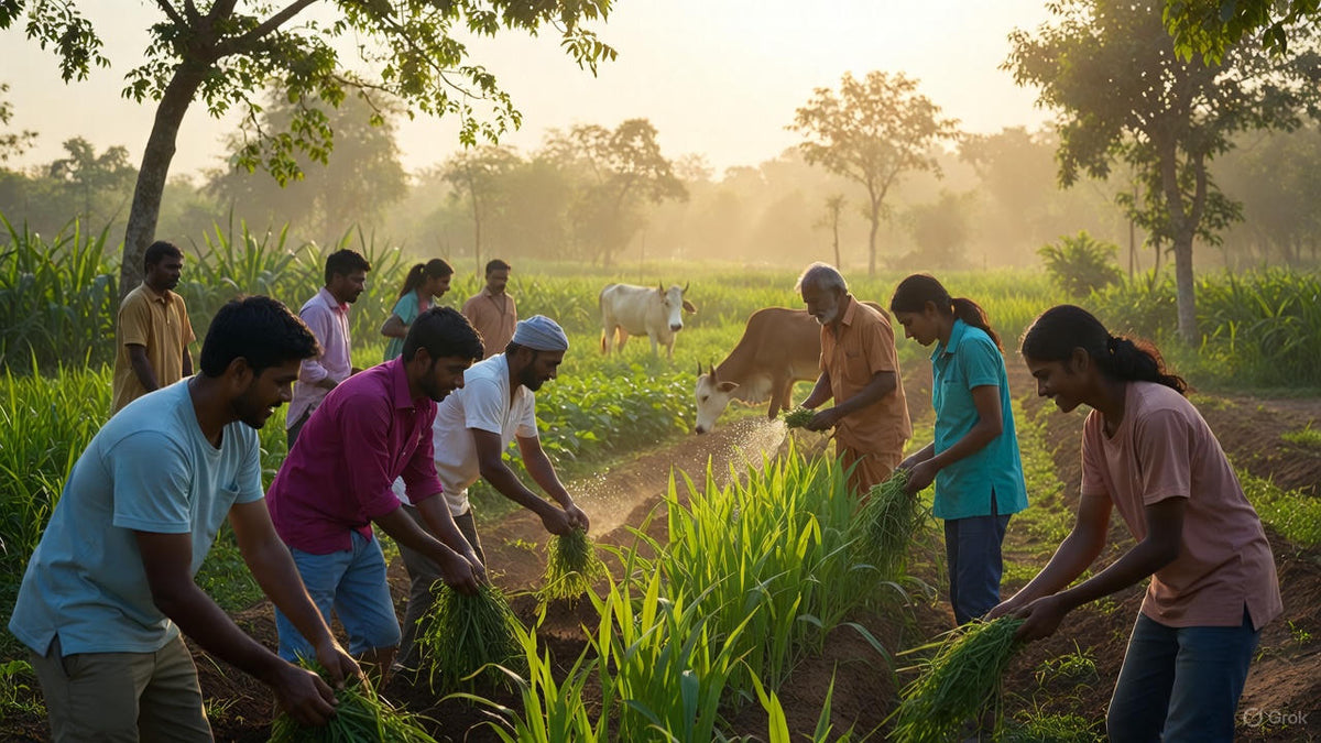 Sustainable Agriculture: How Organic Mandya Is Redefining Farming Through Sweat Donation