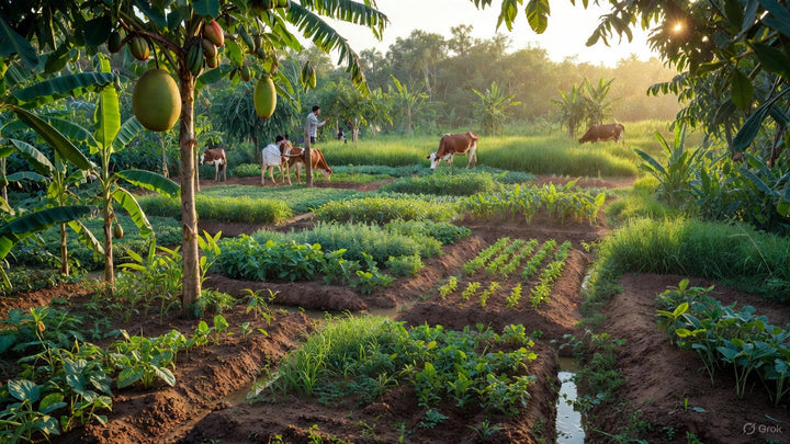 Subhash Palekar’s 36x36 Model: The Future of Natural Farming and Fruit Forest Cultivation