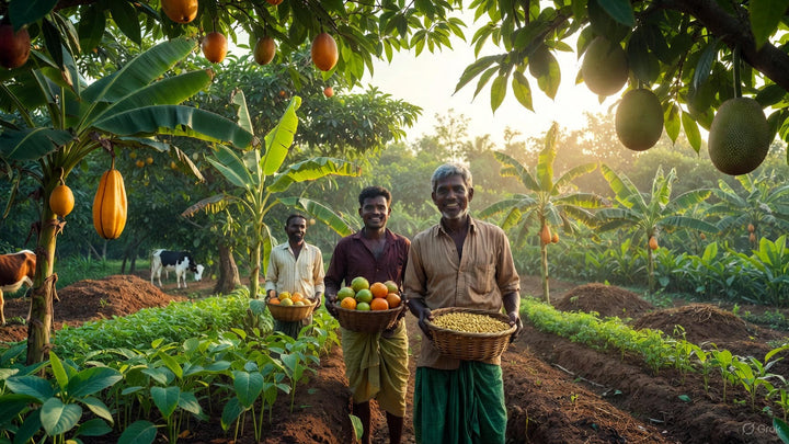 One Year of the 36x36 Natural Farming Model: Fruits Harvest, Tur Dal Success, and a Sustainable Future