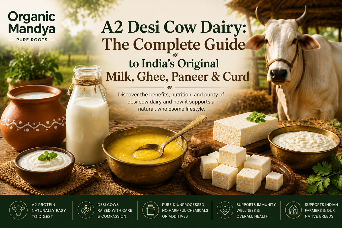 A2 Desi Cow Dairy: The Complete Guide to India's Original Milk, Ghee, Paneer & Curd